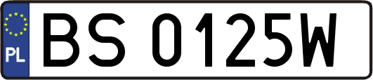 BS0125W