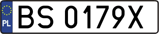 BS0179X