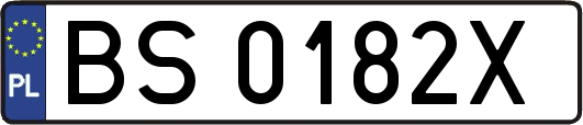 BS0182X