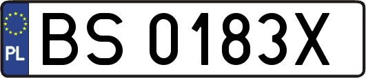 BS0183X