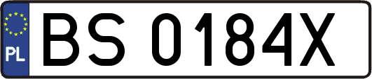 BS0184X