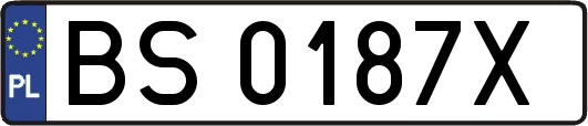 BS0187X