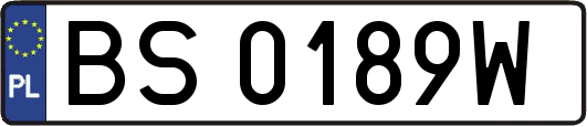 BS0189W