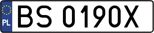 BS0190X