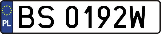 BS0192W
