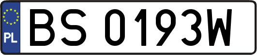 BS0193W