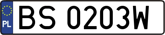 BS0203W