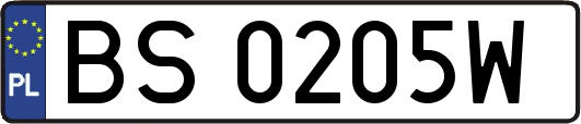 BS0205W