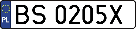 BS0205X