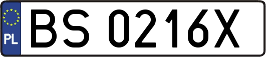 BS0216X