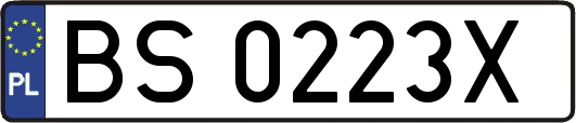 BS0223X