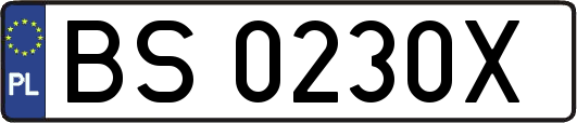 BS0230X