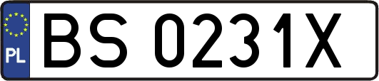 BS0231X