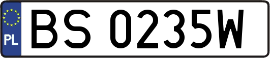 BS0235W