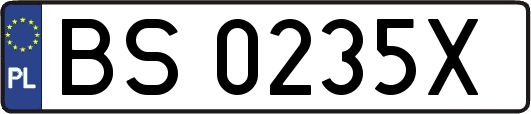 BS0235X