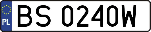 BS0240W