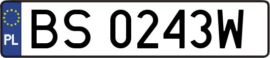 BS0243W