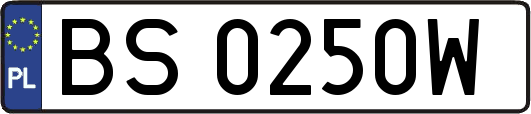 BS0250W