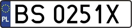 BS0251X