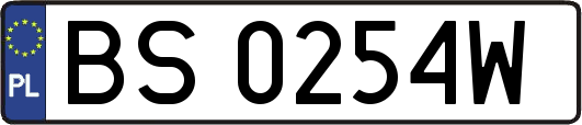 BS0254W