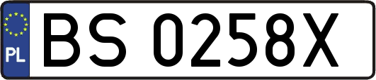 BS0258X