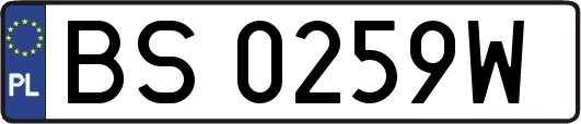 BS0259W
