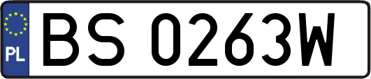 BS0263W