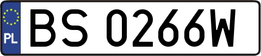 BS0266W