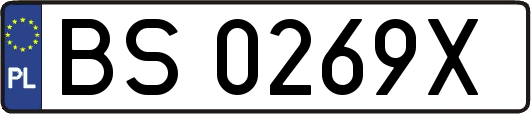 BS0269X