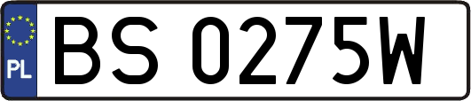 BS0275W
