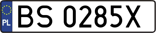 BS0285X