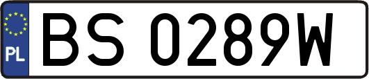 BS0289W