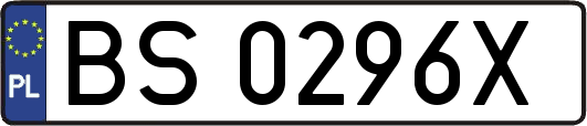 BS0296X