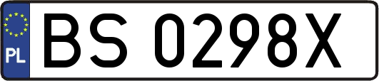 BS0298X