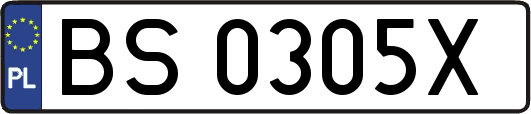 BS0305X