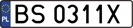 BS0311X