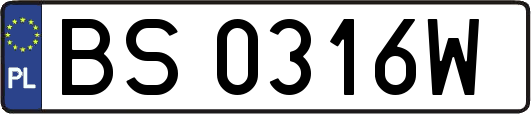 BS0316W