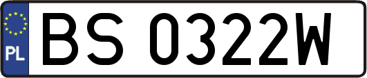 BS0322W