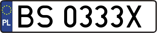 BS0333X