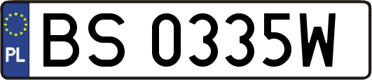 BS0335W