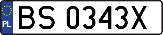 BS0343X