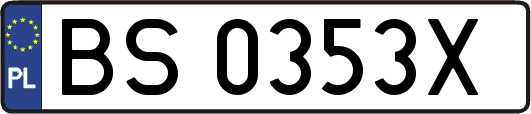 BS0353X