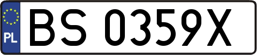 BS0359X