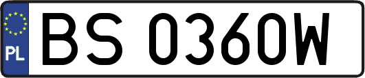 BS0360W