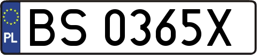 BS0365X