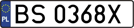 BS0368X