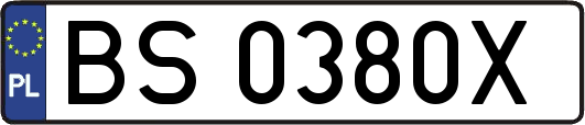 BS0380X