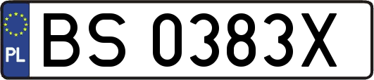 BS0383X