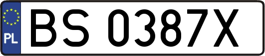 BS0387X