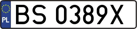BS0389X